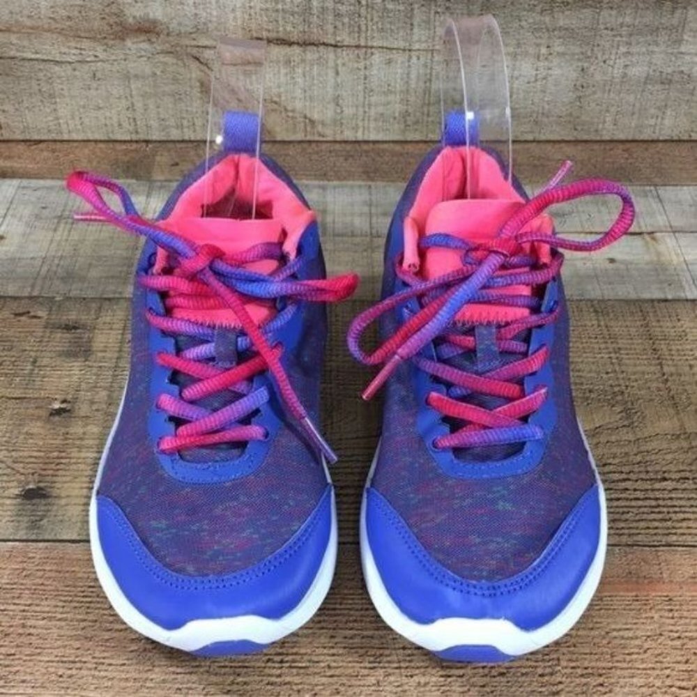 3/$20 Vionic Blue Agile Fyn Athletic Shoes Orthotic Womens 5 Lace Up Sneakers - Picture 3 of 13